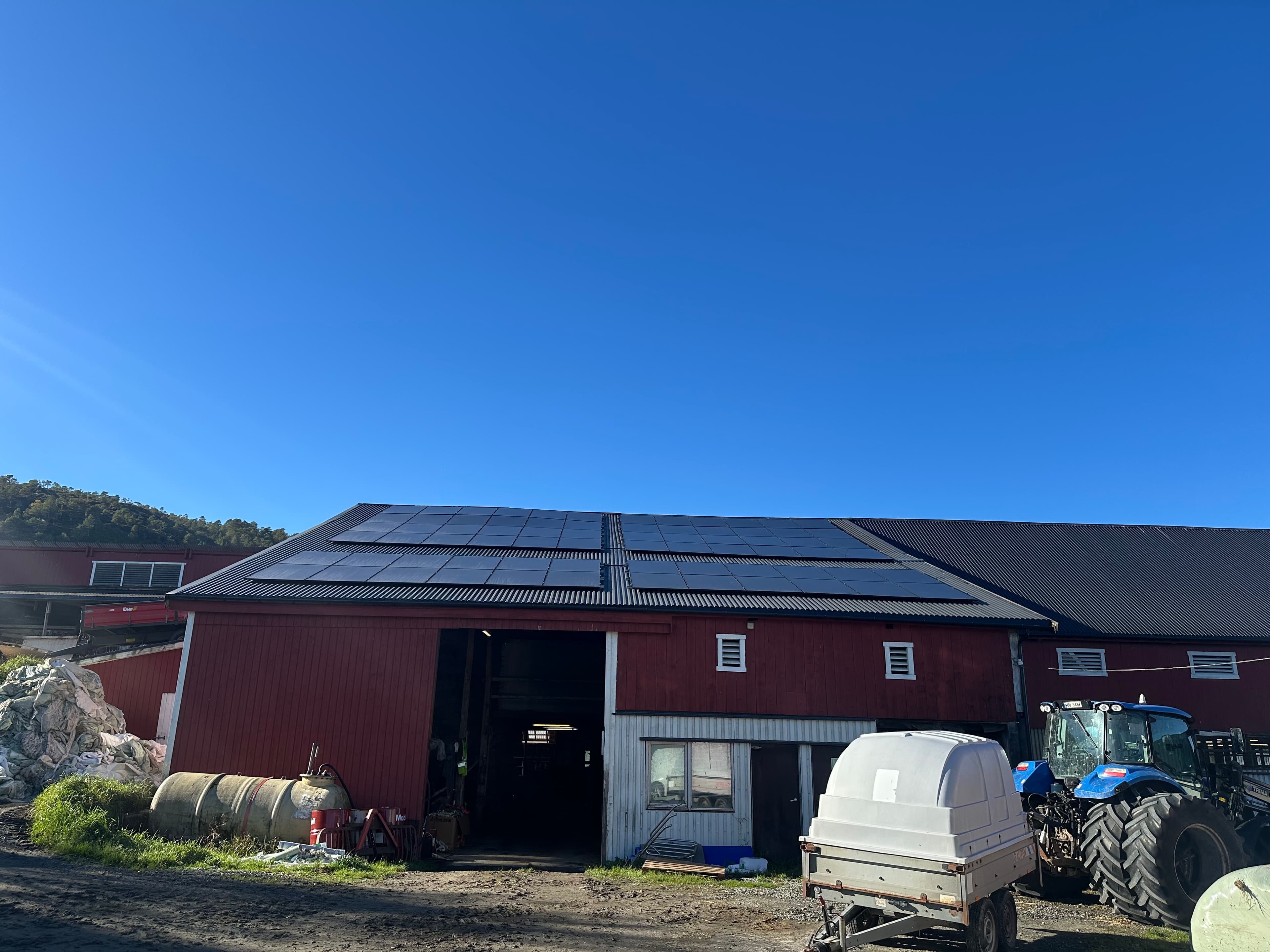 Reservestrøm for melkerobot